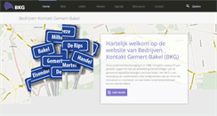 Desktop Screenshot of bedrijvenkontaktgemert-bakel.nl